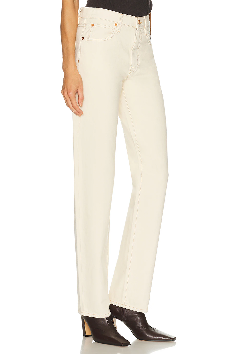 Phoenix Relaxed Straight Leg Winter Ecru