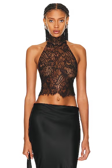 Violet Top Black