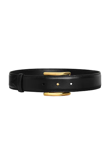 ALAΪA Curve Thin Belt Noir