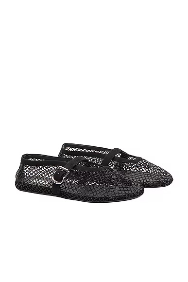 ALAΪA Ballet Flat Noir