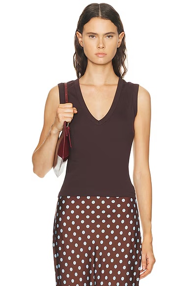 Dewi Tank Top Choco Plum