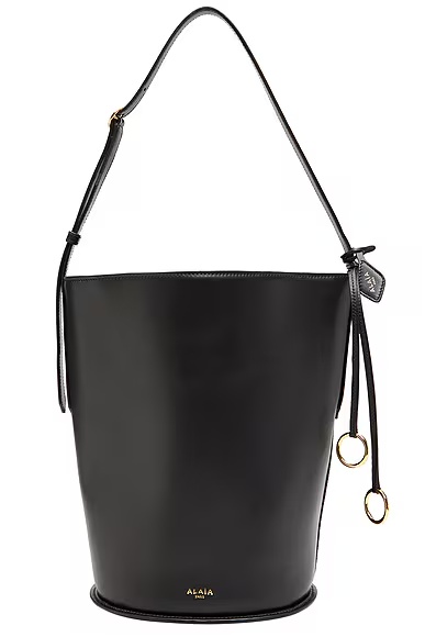 ALAΪA Small Bucket Bag Noir