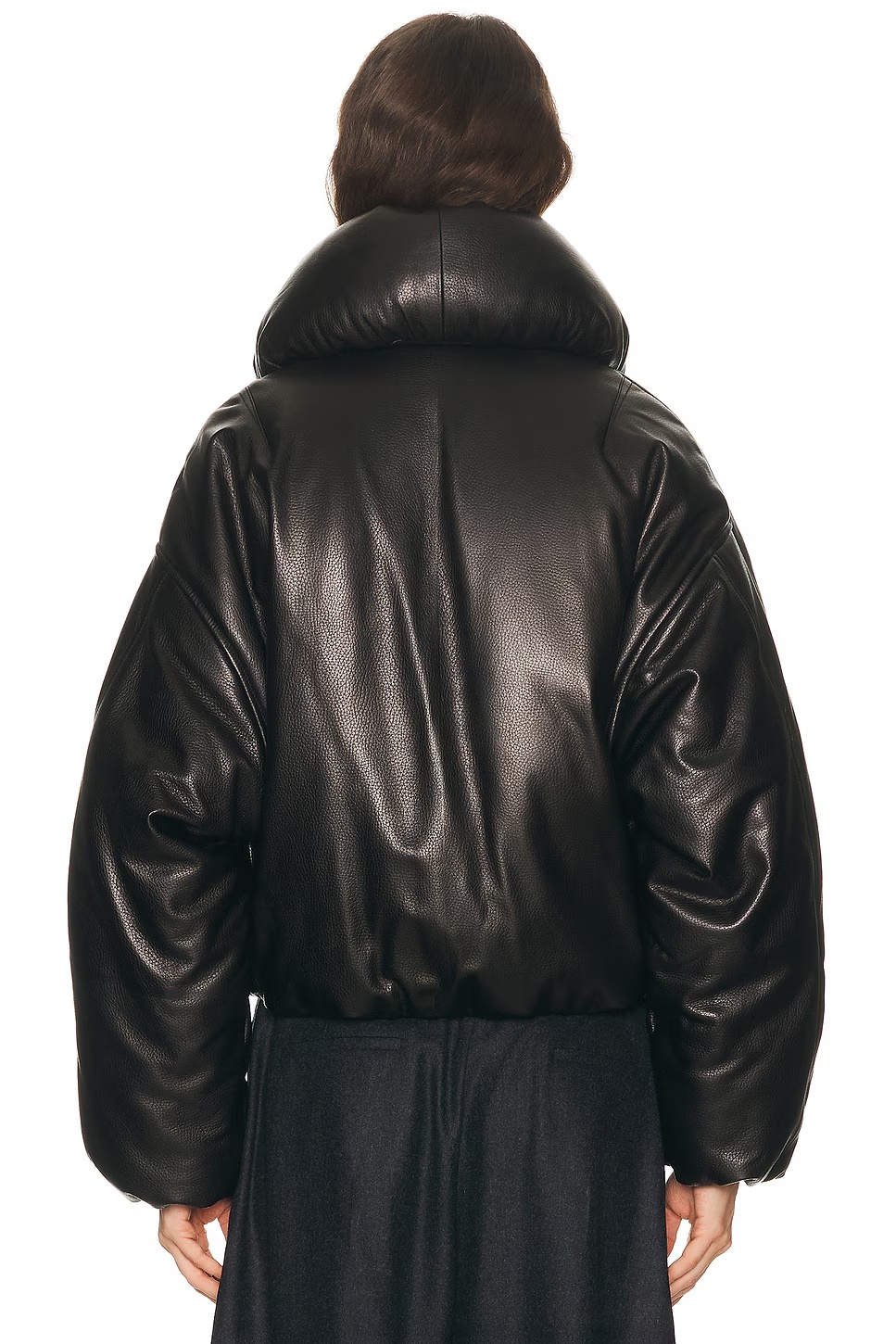 ALAΪA Padded Bomber Jacket Noir Alaia