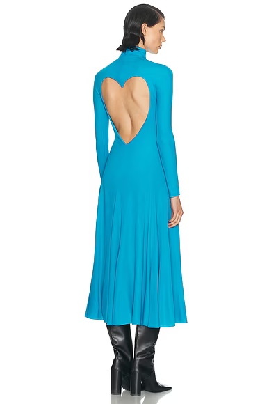 Heart Dress Turquoise