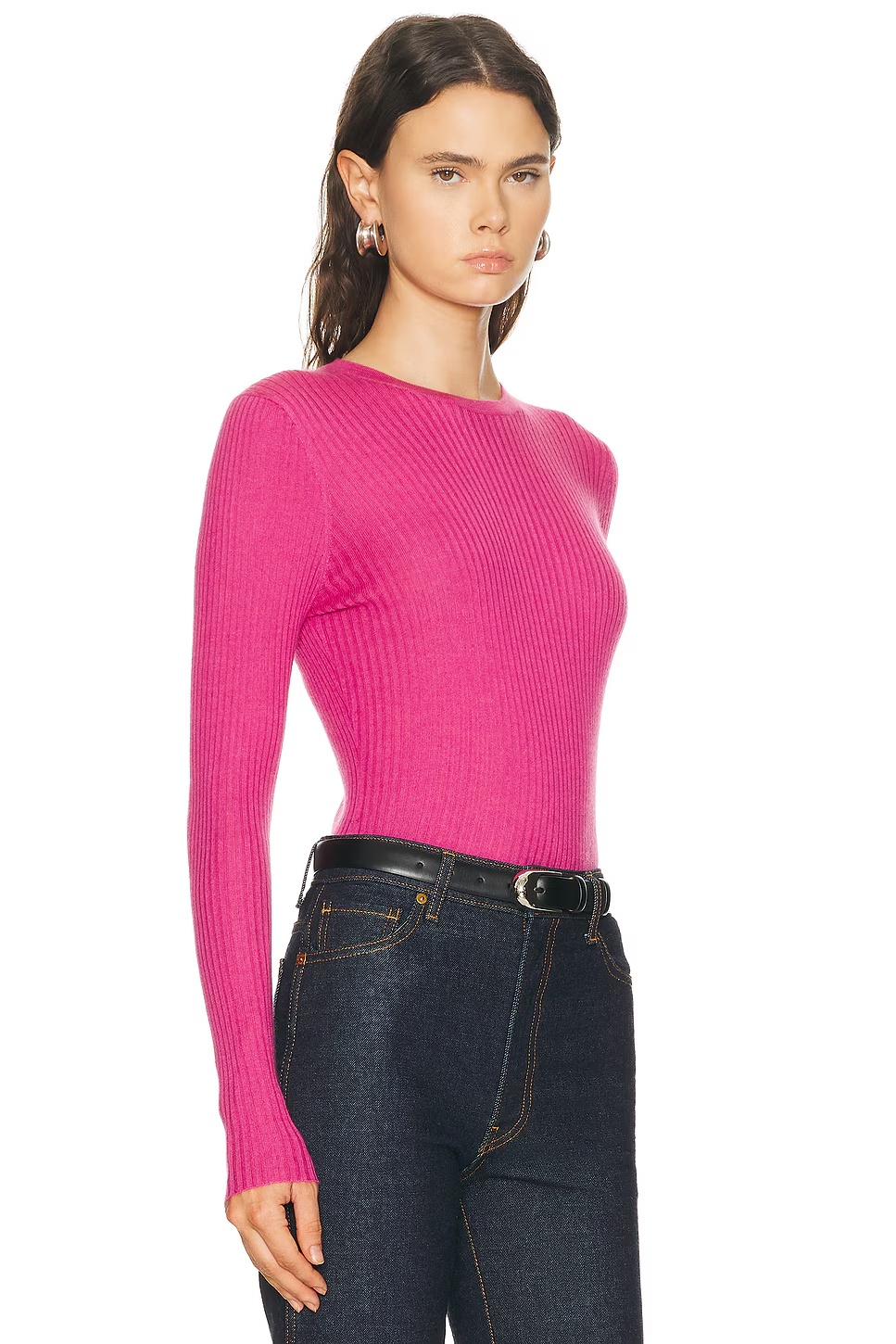 Browning Knit Top Fuchsia