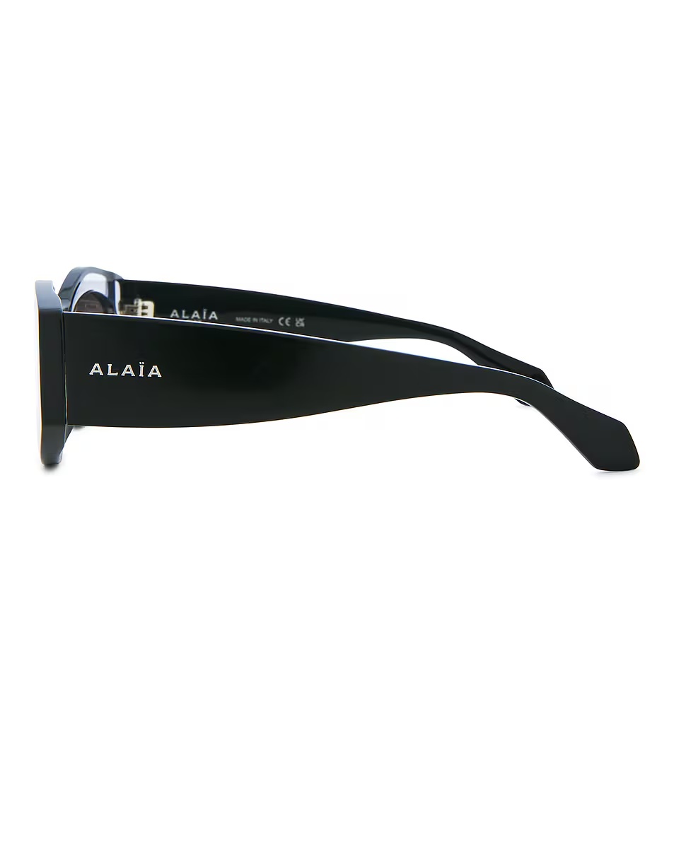 Oval Sunglasses Crystal, Black, & Grey