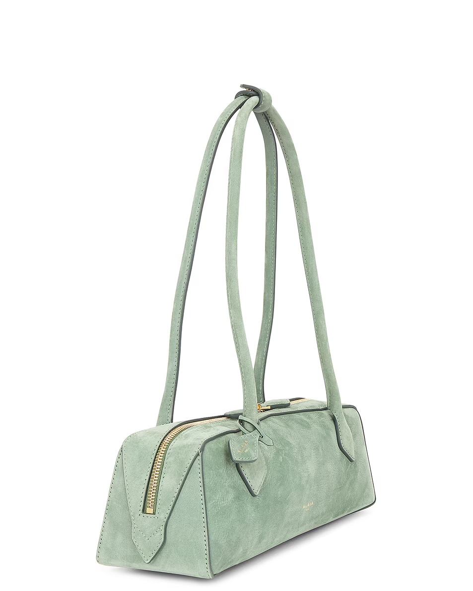 ALAΪA Medium Teckel Bag Sauge