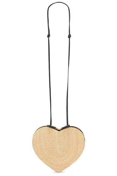 ALAΪA Le Coeur Shoulder Bag Naturel