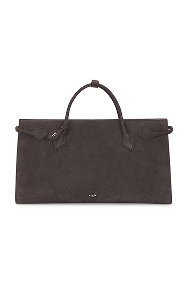 ALAΪA Tote Bag Anthracite