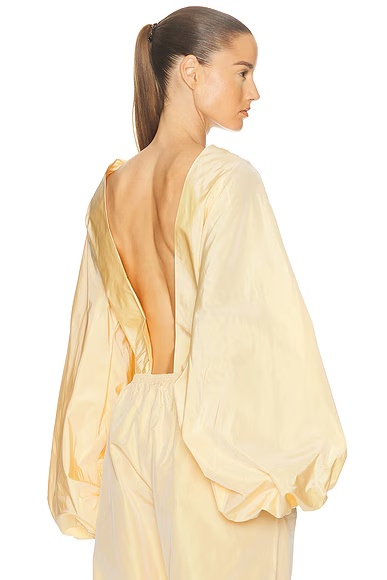 Balloon Top Jaune Clair