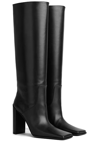 Knee High Boot Noir