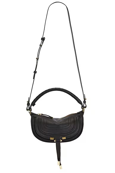 Marcie Mini Camera Shoulder Bag Black