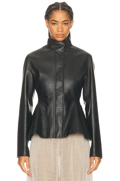 Peplum Jacket Noir Alaia
