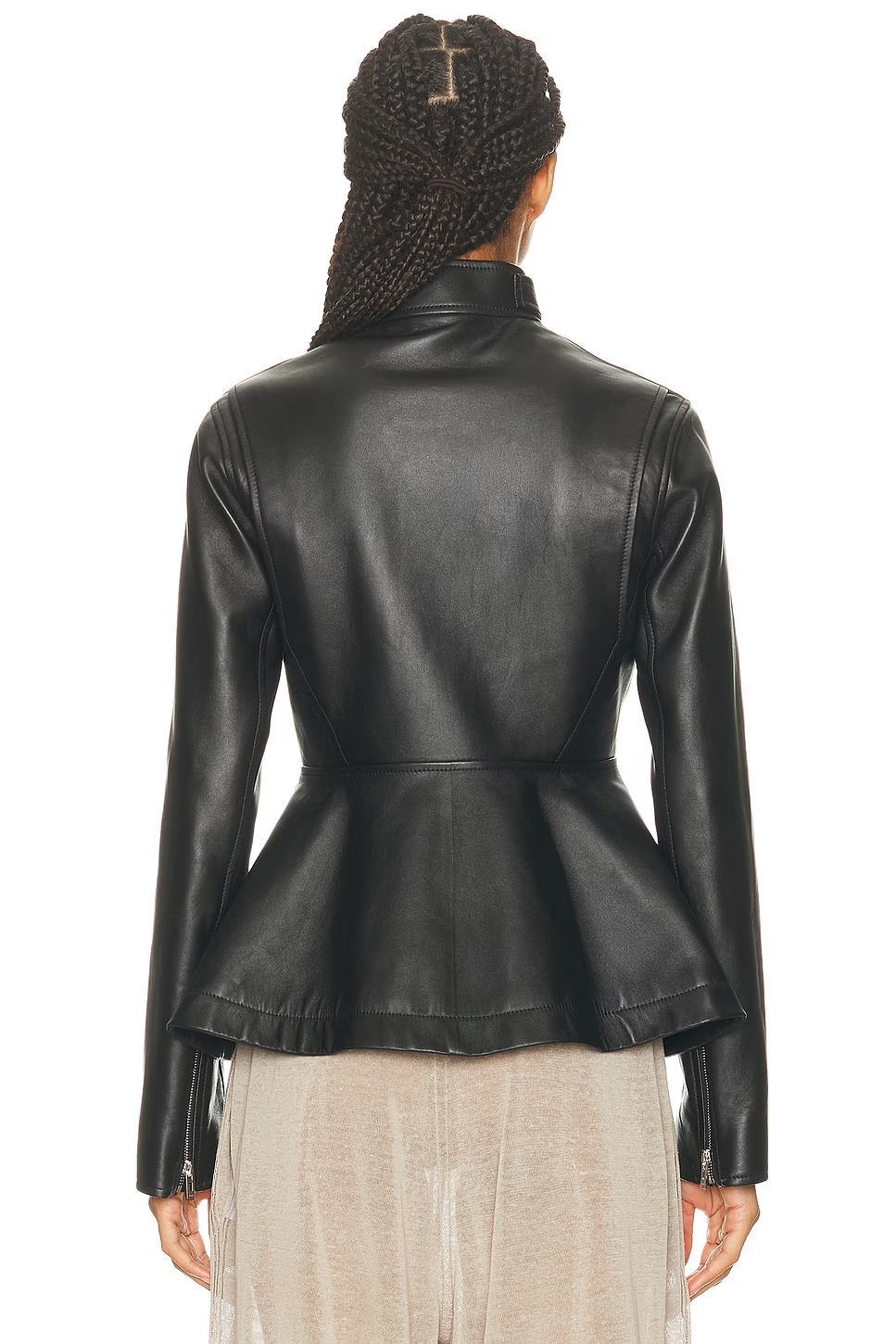 Peplum Jacket Noir Alaia