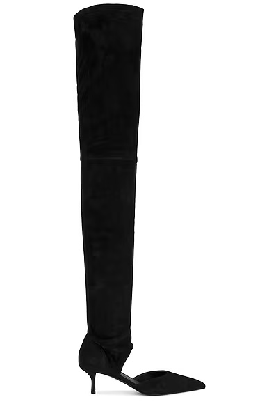 Over The Knee Boot Noir