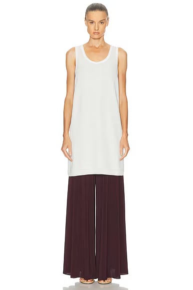 Tank Tunic Blanc