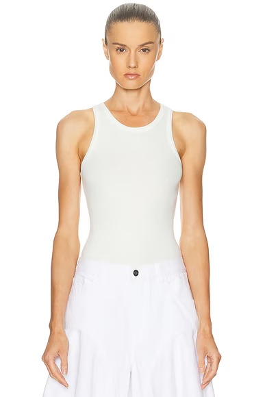 Halter Bodysuit Blanc Casse