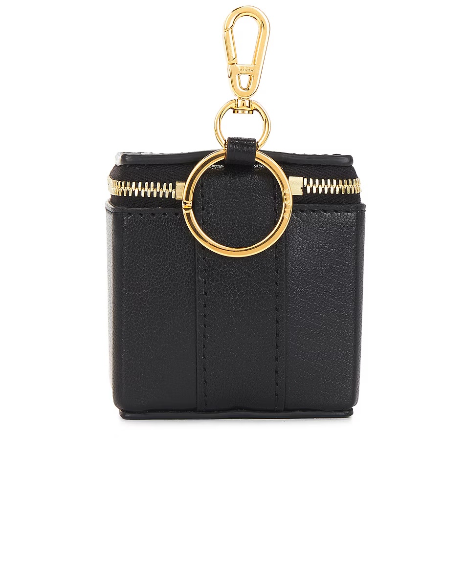 ALAΪA Coin Purse Noir