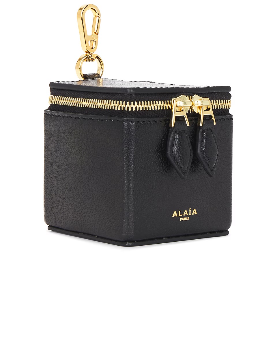 ALAΪA Coin Purse Noir