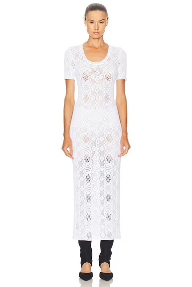 ALAΪA Tube Dress Blanc
