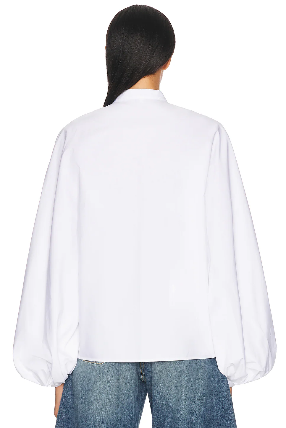 ALAΪA Balloon Shirt Blanc