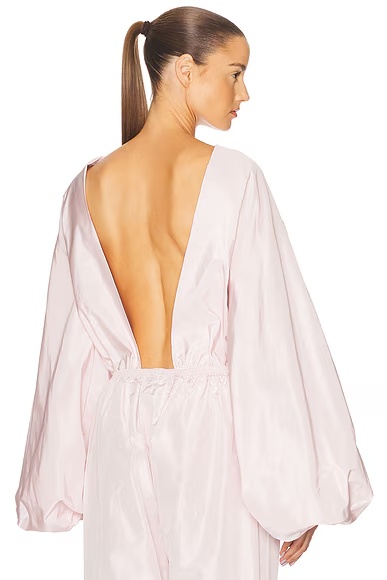 Balloon Bodysuit Rose Pale