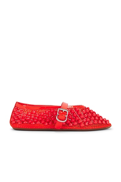 Ballet Flat Orange Sanguine