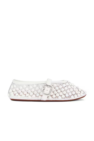 Ballet Flat Blanc Optique