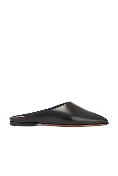 Flat Mule Noir
