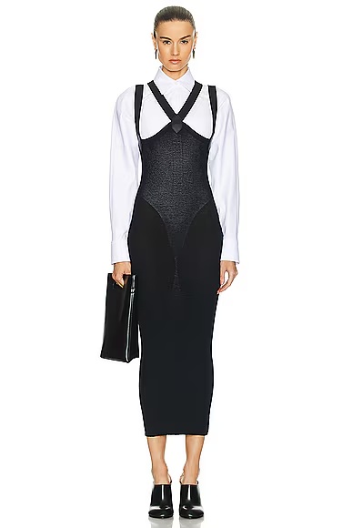 Pencil Skirt Noir Alaia