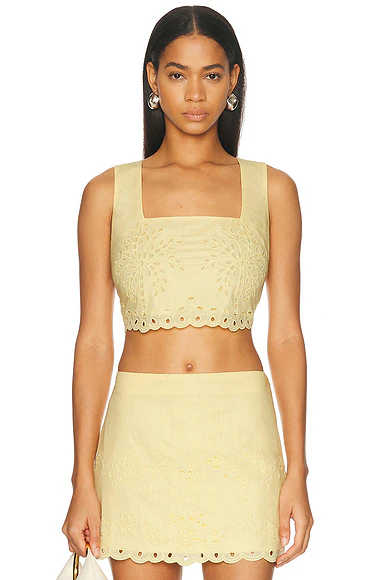 Tunic Top Yellow