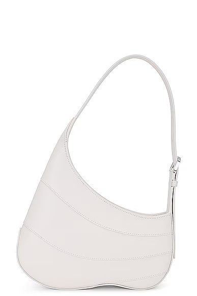 Djinn Zipped Hobo Bag in Ivoire Ivorie