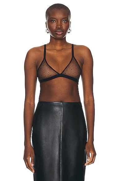 Sheer Bra Noir