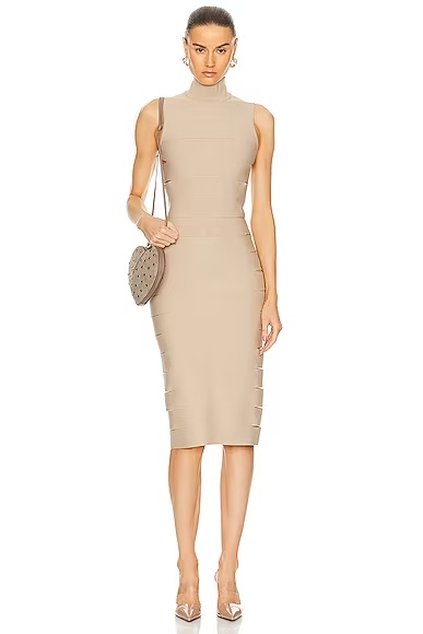 Band Dress Camel Clair