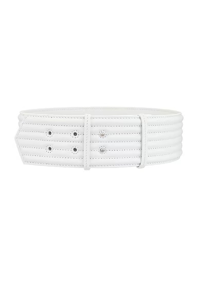 Padded Belt Blanc