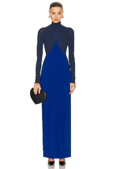 Gown Skirt Bleu De Prusse