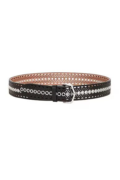 Vienne Leather Belt Noir