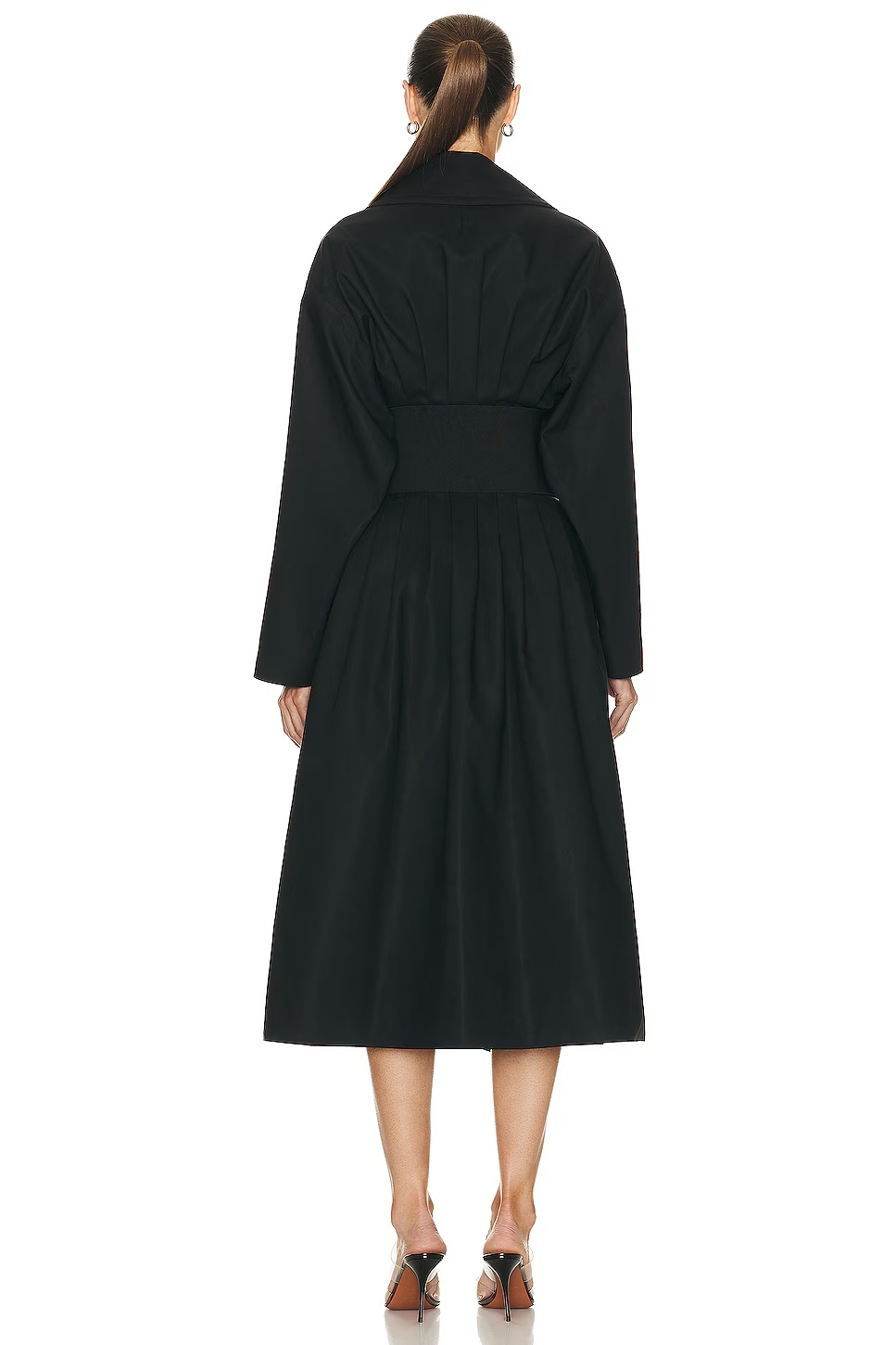 Belted Trench Coat Noir