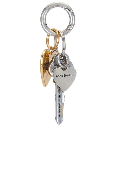 Keys Bag Charm Gold & Silver