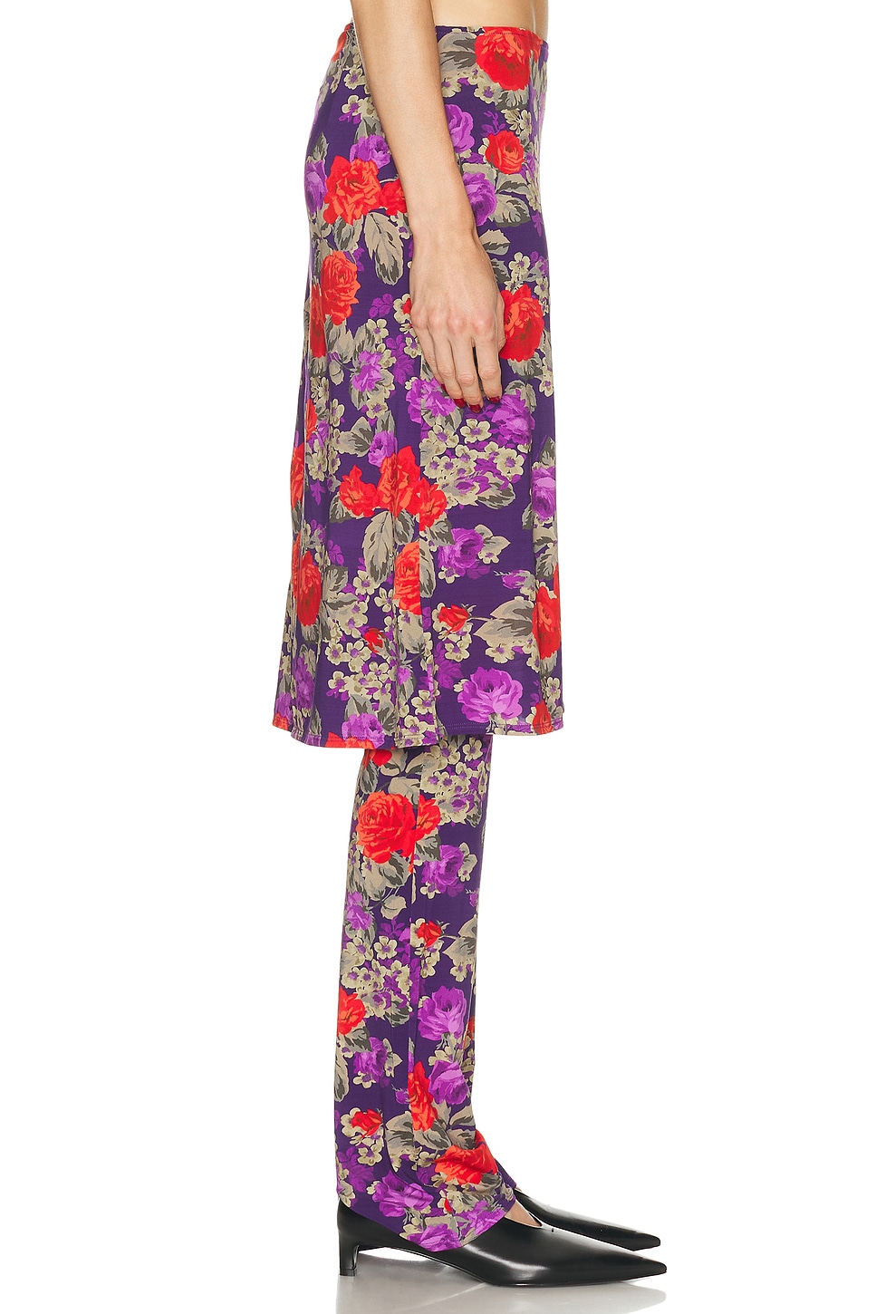 Intessa Skirt Pant Multi Purple