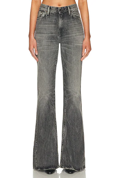 2025 Gothik Flare Leg Washed Black