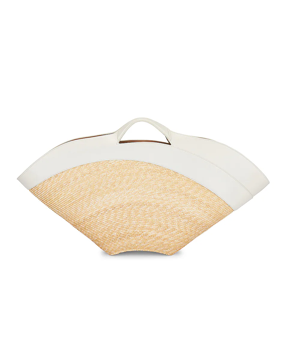 Large Khaima Panier Bag Ivoire