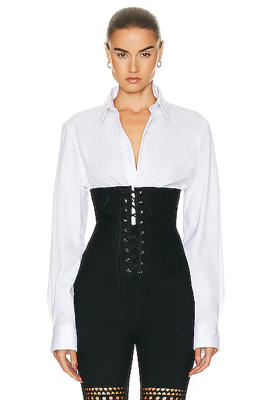Corset Belt Noir Alaia
