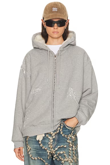 Flexa Fleece Sweatshirt Grey Melange