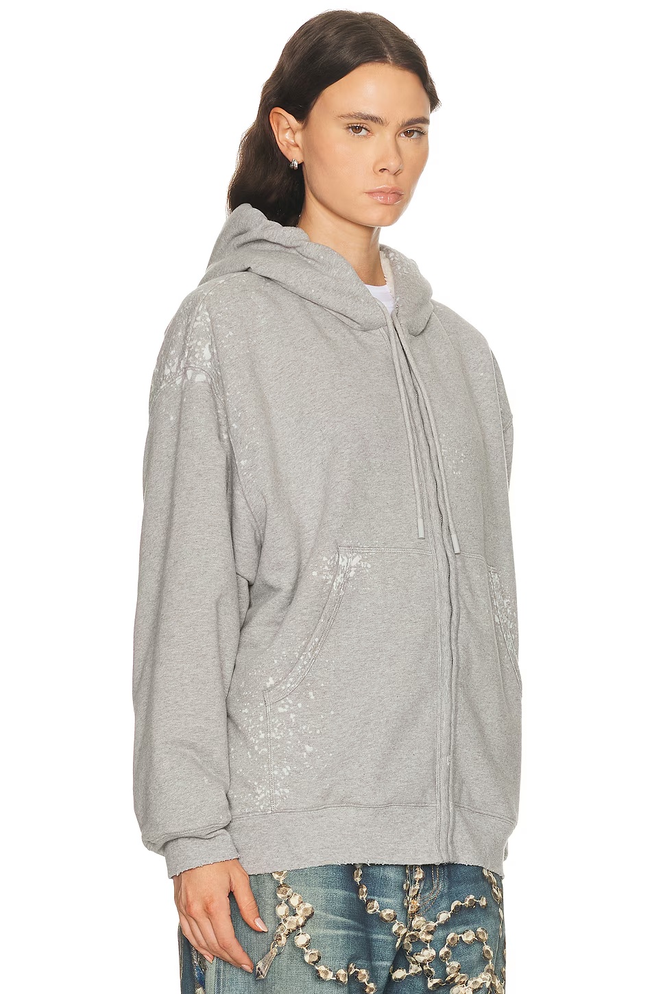 Flexa Fleece Sweatshirt Grey Melange