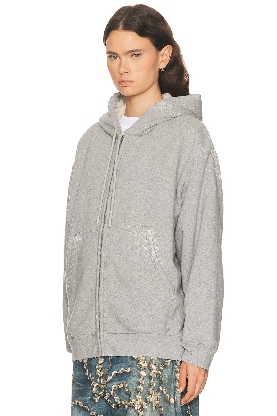 Flexa Fleece Sweatshirt Grey Melange