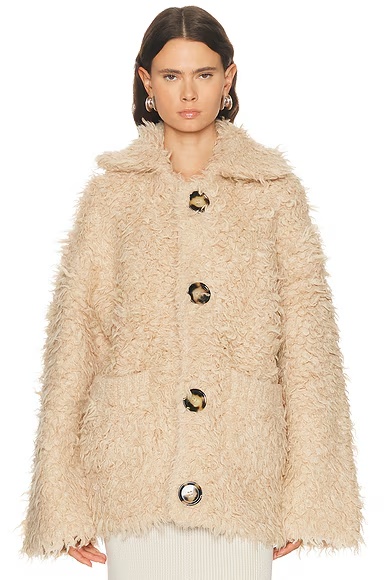 Kangry Angry Bear Cardigan Sand Beige