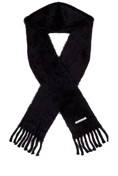 Hooded Scarf Black