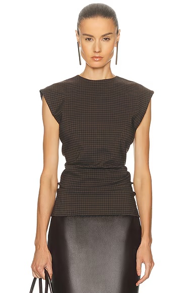 Tanado Top Multi Brown