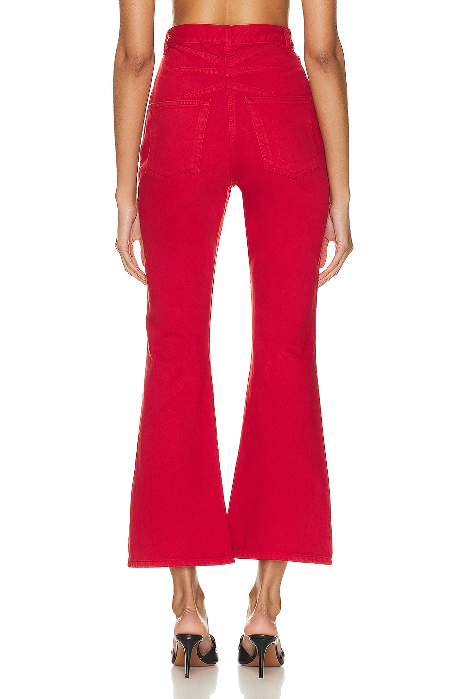 Bootcut Jeans Rouge Alaia